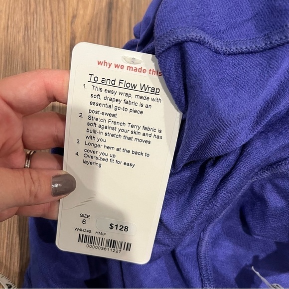 NWT Lululemon To & Flow Wrap Cardigan Sweater - Picture 10 of 11